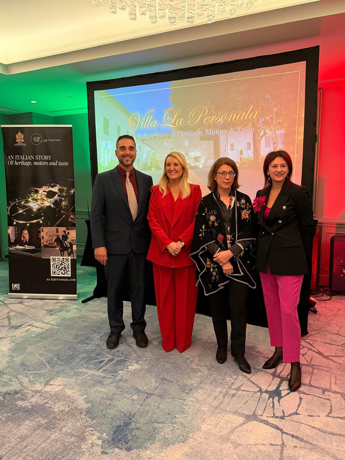 Turismo. Villa La Personala si presenta in un road show in USA, con la collaborazione di ENIT